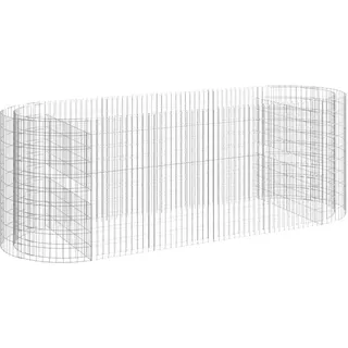 vidaXL Gabionen-Hochbeet 300 x 100 x 100 cm