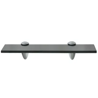 vidaXL Wandregal 30 x 10 x 8 cm Schwarz