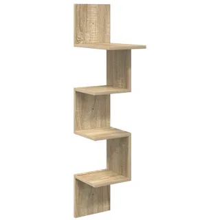 vidaXL Wandregal 32 x 21 x 107 cm Braun