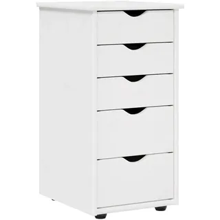 vidaXL Cabinet 34 x 39 x 61,5 cm Weiß