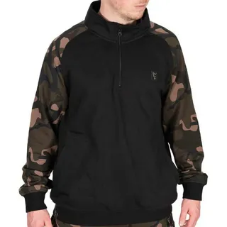 Fox Kapuzenpullover Schwarz / Mehrfarbig S