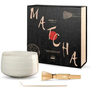 Asa Selection Moribana Matcha-Set Weiß 3-tlg.