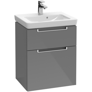 Villeroy & Boch Waschtischunterschrank SUBWAY 2.0 für Handwaschbecken 440 x 590 x 352 mm Black Matt Lacquer