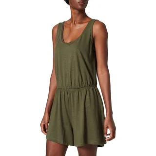 edc by ESPRIT Damen Overalls 051cc1l301, 350/KHAKI GREEN, XL - XL