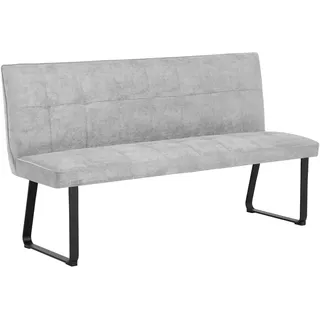 byLIVING Polsterbank Talea Hellgrau 160 x 92 x 59 cm