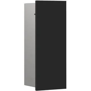 EMCO Asis Pure Hochschrank 43,5 x 17,0 cm Schwarz MDF
