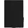 90 x 190 - 100 x 200 cm schwarz