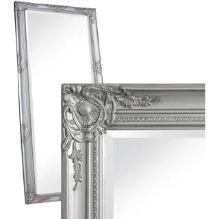LC Home Wandspiegel Barock 200 x 100 cm Silber