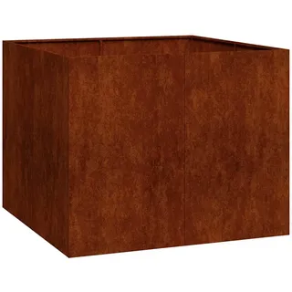 vidaXL Rostig 100 x 100 x 80 cm Braun