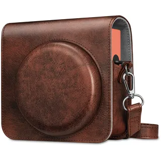 FINTIE Tasche für Fujifilm Instax Square SQ1 / Square SQ40 Sofortbildkamera | Premium Schutzhülle Reise Kameratasche Hülle Abdeckung mit abnehmbaren Riemen
