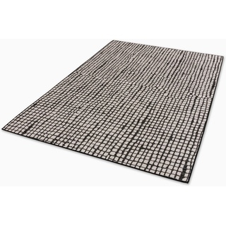 Teppich Parkland 6351 223, SCHÖNER WOHNEN-Kollektion, rechteckig, Höhe: 5 mm, In- und Outdoor geeignet, eleganter Flachflorteppich grau 70 cm x 140 cm x 5 mm