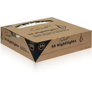 Qult Farluce Teelichter in Kunststoffhülle - Rußfrei - unbeduftet - Nightlights und Maxilights (Qult Farluce Nightlights, 1)