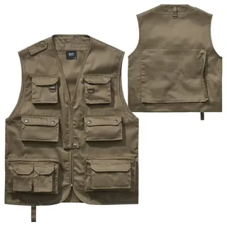 Brandit Textil Hunting Weste Olive 6XL