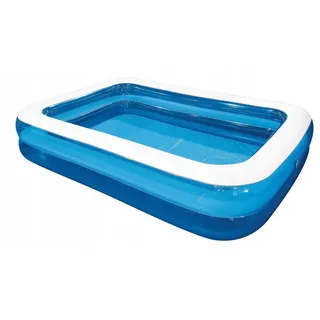 Festivalartikel Schwimmbecken Großer XXL aufblasbarer Gartenpool 305cm - Rechteckig. (1-tlg)