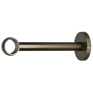 Expo Ambiente Träger Noble  (Bronze, Geeignet für: Gardinenstangen Ø 25 mm, 15 cm)