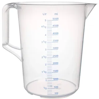 Messbecher, PP - Skalierung bis 5000ml"