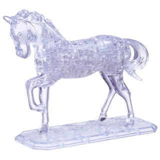 3D Crystal Puzzle - Pferd 100 Teile Kristall Puzzle