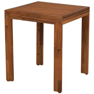 Merxx Balkonausziehtisch 65(130) x 70 x 77,5 cm Braun