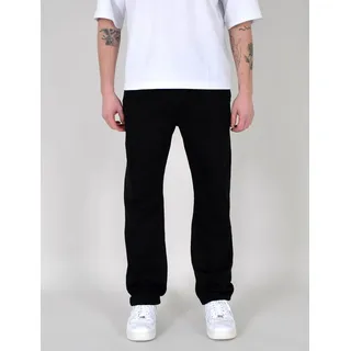 ADAM JEANS Straight-Jeans Herren Jeans Regular Jeanshose Herren Straight Leg Jeans Männer Premium Straight Leg Jeans Herren Stretch Jeanshose Regular Gerade schwarz W31