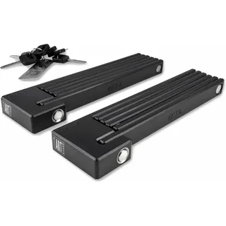 Cube Rigid 100 Pure Twin Pack Schwarz Faltschloss