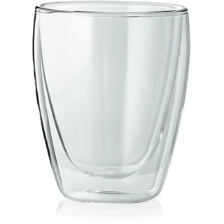 WAS Germany Cappuccino Glas Lounge Borosilikatglas Doppelwandig 230 ml