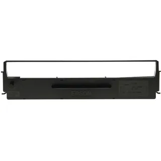 Epson SIDM Black Ribbon Cartridge, - LQ-350 - LQ-300 - LQ-300+ - LQ-300+II, Schwarz, Punktmatrix, 2500000 Zeichen, Schwarz, China