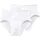 Essentials white sports briefs with a fly L