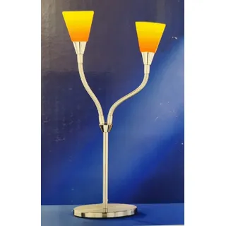 Wofi Tischlampe Tischleuchte FLEXARME nickel matt 2xG9 austauschbar