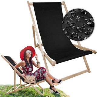 Klappbarerliegestuhl strandstuhl zum sonnenbaden für garten, terrasse, camping, robuster wasserdichter liegestuhl