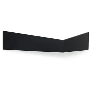 Woodendot Wandregal, Schwarz, Holz, Dreieckig, 45.5x10x15 cm, FSC 100%, Wohnzimmer, Regale, Wandregale