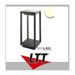 ISOLED LED SOLAR Outdoor-Leuchte, PIR-Bewegungs-/Helligkeitssensor, Ein+Aus, 2W, IP54, warmweiß