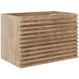 UEV Waschbeckenunterschrank 60cm/75cm/90cm hängend Holz (Waschtischunterschrank, Badmöbel für Gäste WC) Soft-Close System, Unterschranke fürs Bad 90 cm