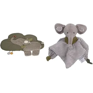 Sterntaler Krabbeldecke und Schmusetuch Elefant Eddy