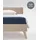 Single-Jersey 90 x 220 - 100 x 220 cm nachtblau