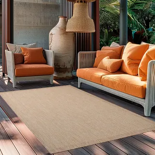 Ayyildiz Giza 1410 Outdoor-Teppich 240 x 340 cm Beige