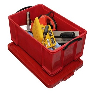 Really Useful Box Aufbewahrungsbox 64,0 l rot 71,0 x 44,0 x 31,0 cm