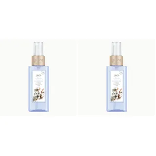 ipuro - erfrischendes ipuro cotton fields Raumspray - dezentes Duftspray mit pudrigen Vanille Noten - stilvolles Room Fragrance für ein puristisches Dufterlebnis in jedem Raum 120 ml (Packung mit 2)