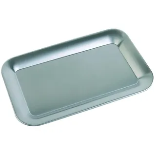 APS Tablett KAFFEEHAUS silber rechteckig 21,1 x 12,6 cm, 1 St.