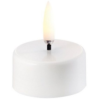Piffany Copenhagen ApS LED-Kerze UYUNI Lighting LED Teelicht weiß, Kein Ruß, kein Geruch, keine Brandgefahr weiß Ø 3.8 cm x 2 cm