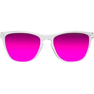 Herren und Damen Lifestyle Sport Sonnenbrille Blockout Volley Durchsichtig farblos|rosa No Size