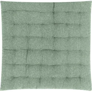 Sitzkissen FREYA jade (LBH 40x40x4 cm) - LBH 40x40x4 cm