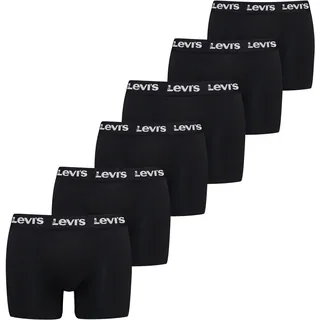 Levi's LEVIS Men Repeat Logo Box 6P schwarz M 6er Pack
