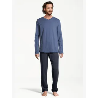 SCHIESSER Pyjama Night & Home Dunkelblau 52