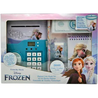 Spardose mit digital Pin, Die Eiskönigin, Kids Euroswan - Spielzeug, Farbe (WD21987)