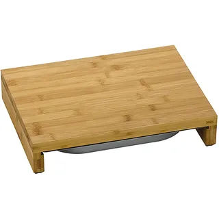 Kela Kenina Schneidebrett-Set Bambus 2-tlg. 36,0 x 27,0 x 7,0 cm hellbraun