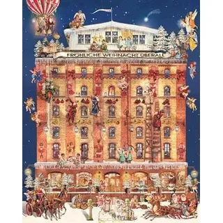 Ein Haus im Weihnachtstraum: Fröhliche Weihnacht überall (Nostalgische Adventskalender für Erwachsene)