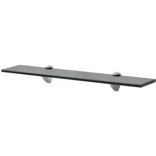 vidaXL Wandregal 60 x 10 cm Schwarz