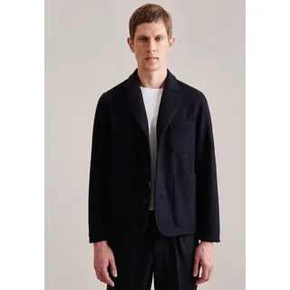 seidensticker Sweatsakko Blazer Uni blau XL