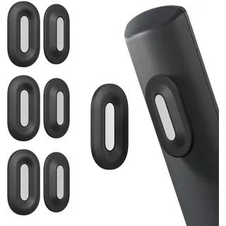 Nearockle Super Stark Magnetische Fernbedienung Halterung Wand für TV | Doppel Magnete Silikon Selbstklebend Wandhalterung Fernbedienung Aufbewahrung Universal Für Klima Ventilator(3 Stk, Schwarz)