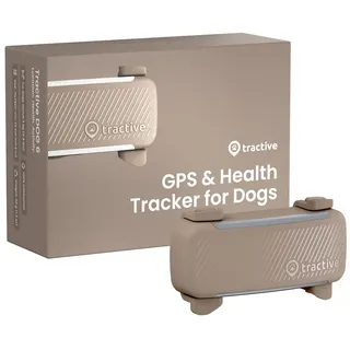 tractive GPS Tracker 2025 Edition Braun